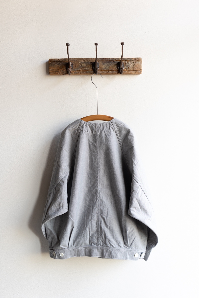 ARTE POVERA アルテポーヴェラ | 9OZデニム ノーカラーワークJKT Col