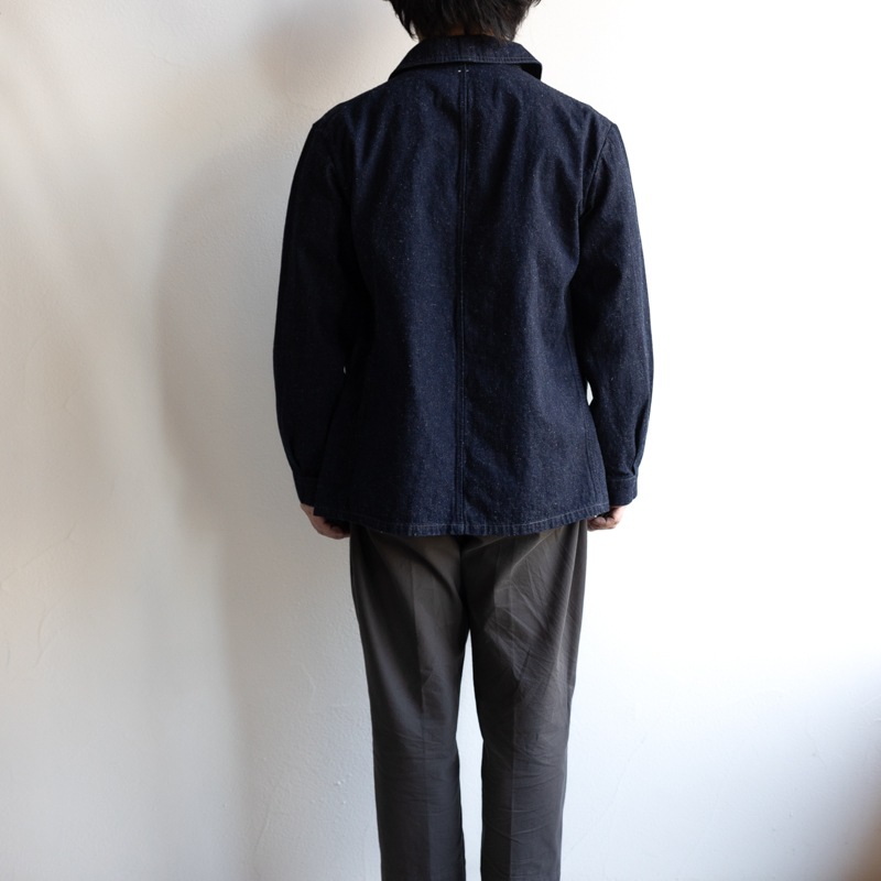 【OUTIL ウティ】VESTE THIERS BLUE size4 SALE！30%OFF】Outil ウティ VESTE NEUCHATEL ダブルブレスト