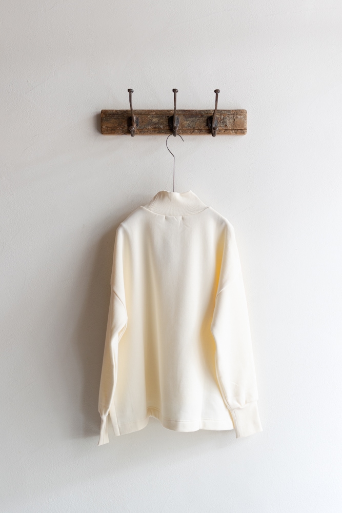 TRAVAIL MANUEL トラバイユマニュアル | 起毛裏毛 ハイネックプル