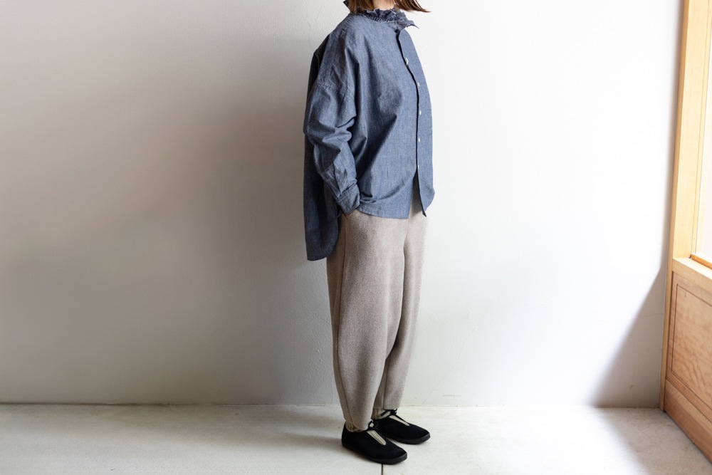 ALWEL オルウェル | FLEECE PEG PANTS Col : MOCHA 公式通販 - t.m.p.