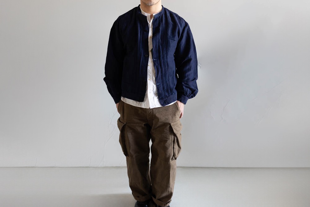 OUTIL ウティ | VESTE BAYEUX Col : INDIGO 公式通販 - t.m.p. coop