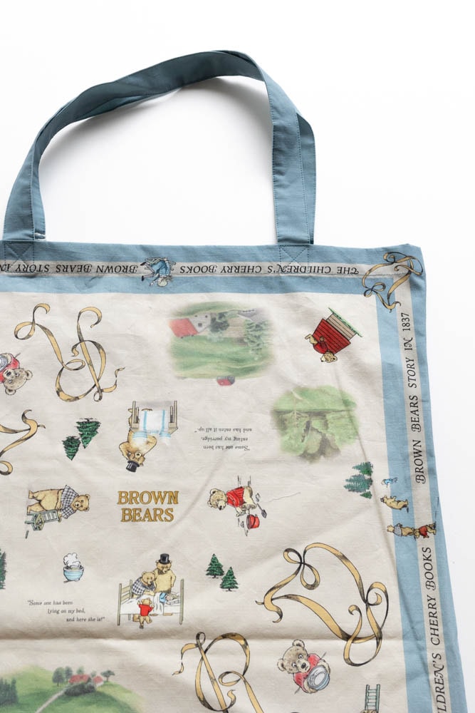 R&D.M.Co- (OLDMAN'S TAILOR) | BROWN BEARS PANEL TOTE BAG 公式通販