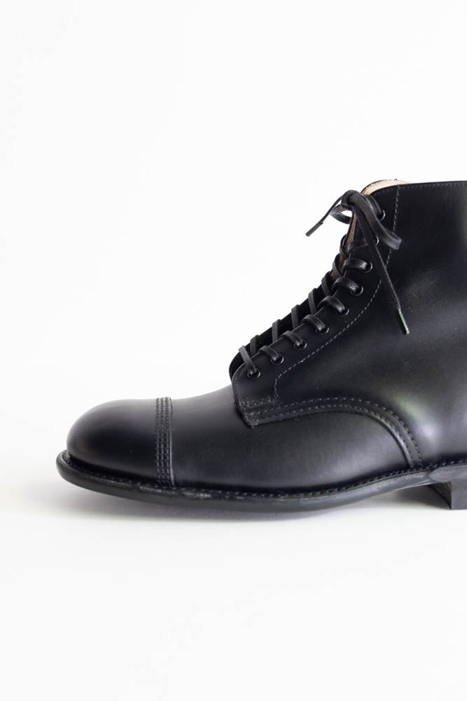 SANDER B.G.S. DERBY BOOT UK/６H ノベルティ付 SANDERS サンダース | B.G.S. DERBY BOOT Col : BLACK (B.G.S.