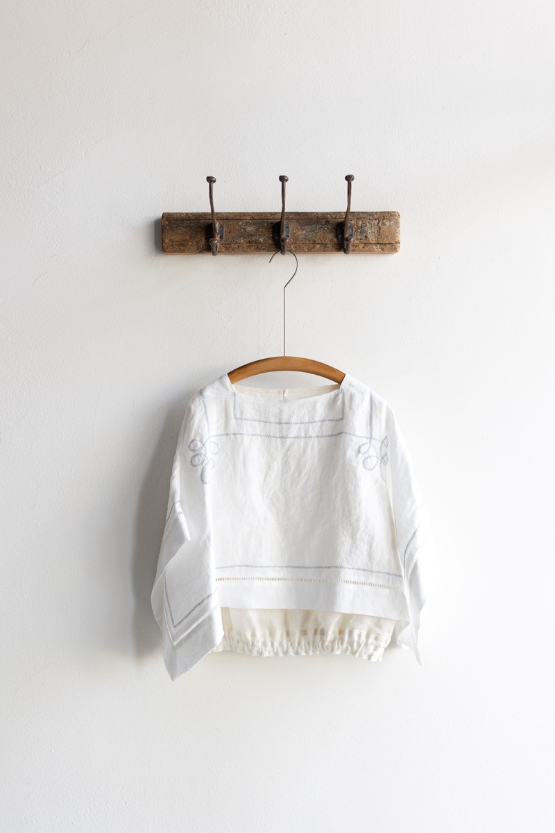 ASEEDONCLOUD アシードンクラウド | Furoshiki Blouse (Linen towl