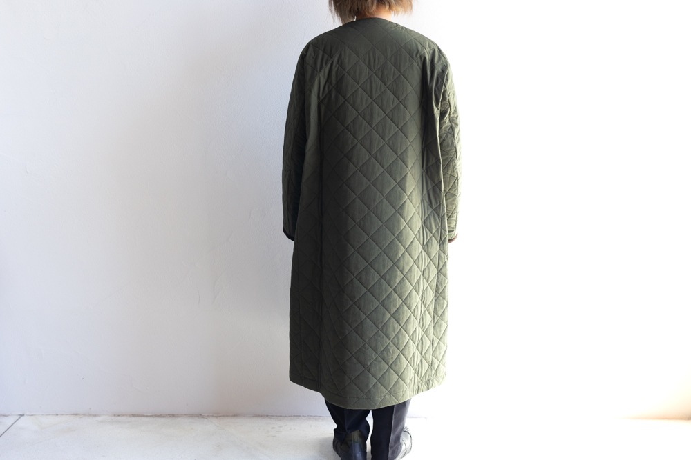 R&D.M.Co- (OLDMAN'S TAILOR) | QUILTING DOUBLE BUTTON COAT Col