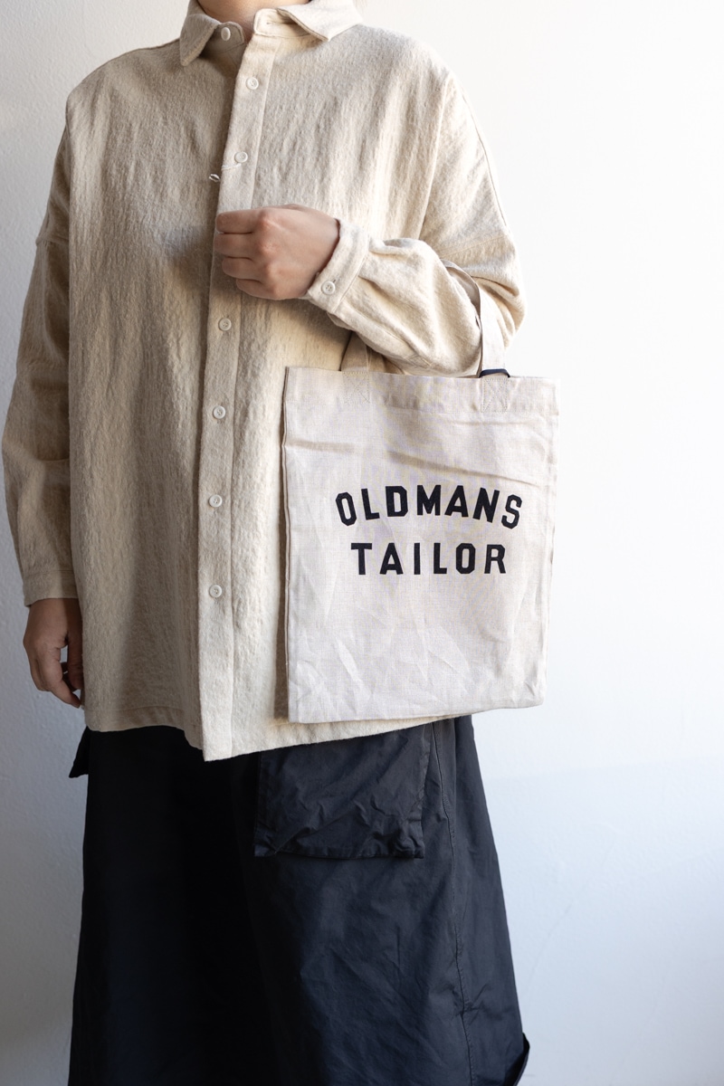 OLDMAN'S TAILOR オールドマンズテーラー | OMT FLOCKY PRINT LINEN