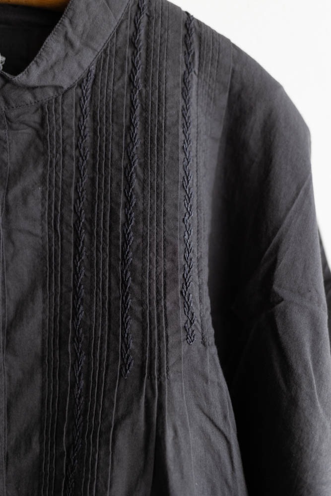 maison de soil メゾンドソイル | 60s ORGANIC CAMBRIC PINTUCK