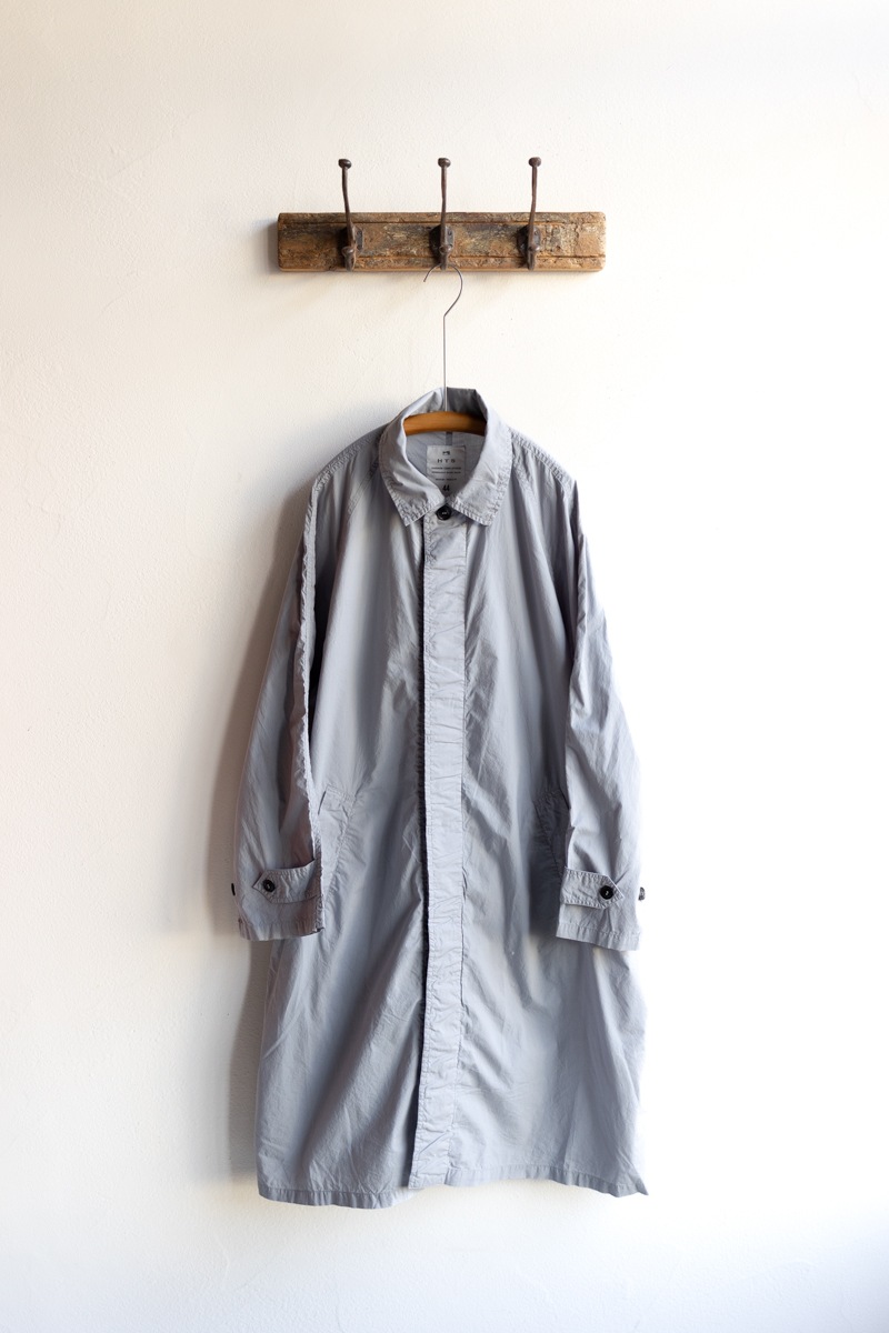 HTS (HARROW TOWN STORES) | 60s COTTON POPLIN OVERDYE BALMACAAN