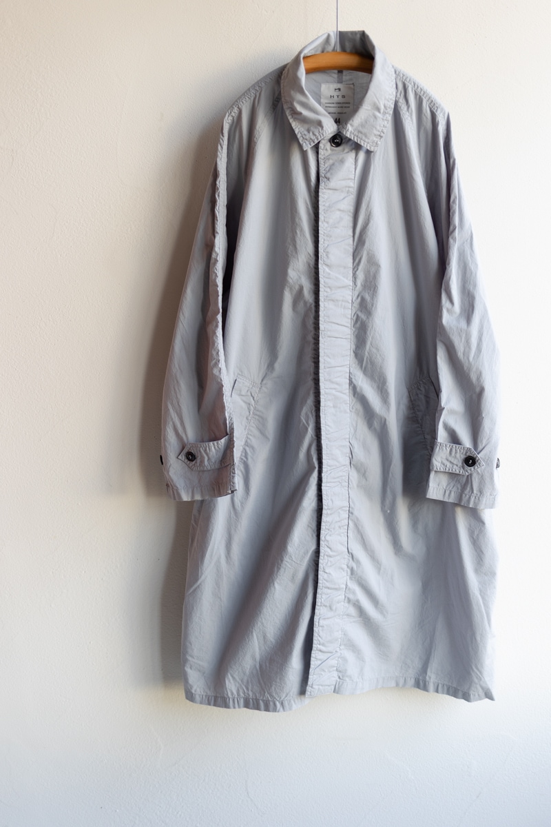HTS (HARROW TOWN STORES) | 60s COTTON POPLIN OVERDYE BALMACAAN