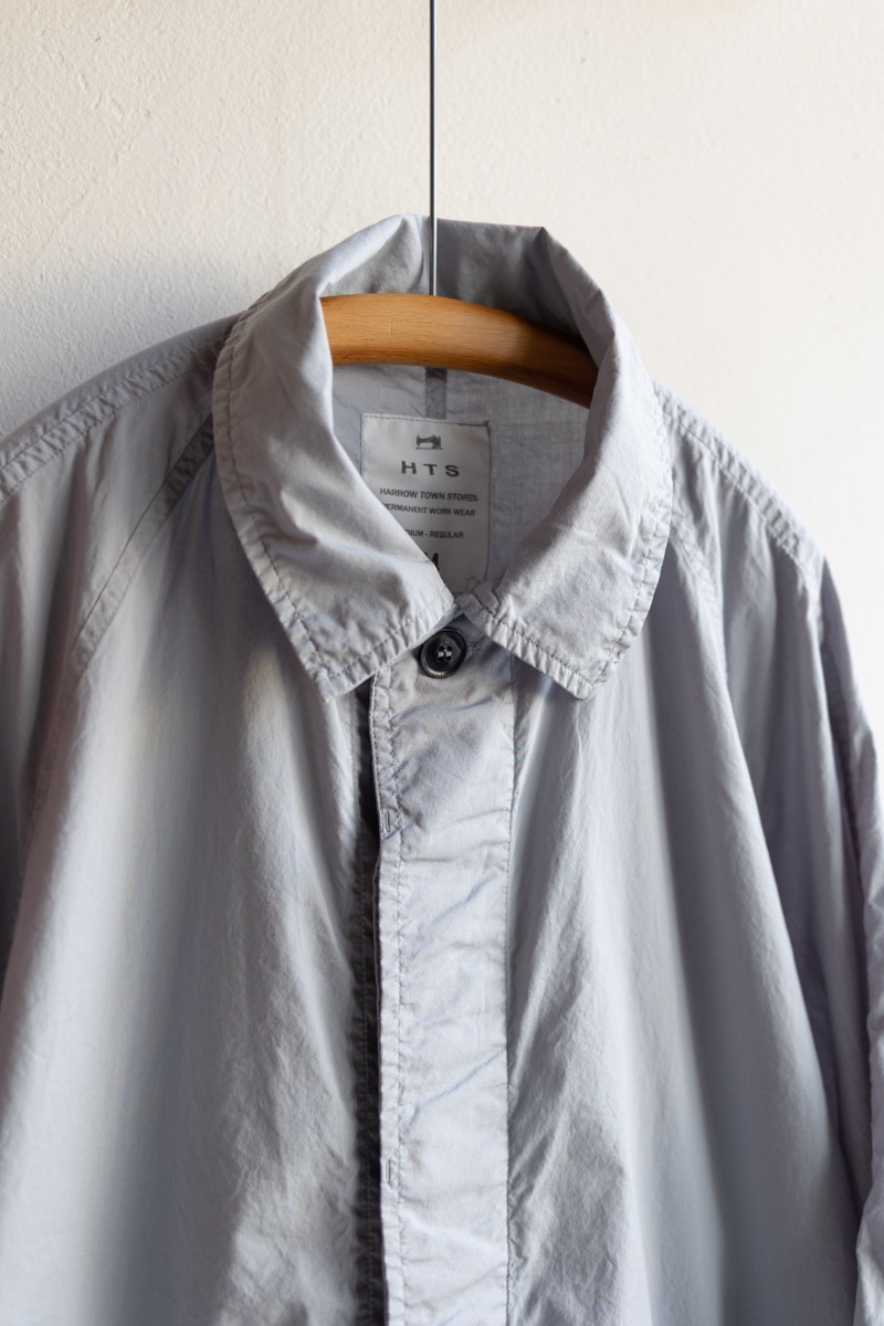 HTS (HARROW TOWN STORES) | 60s COTTON POPLIN OVERDYE BALMACAAN