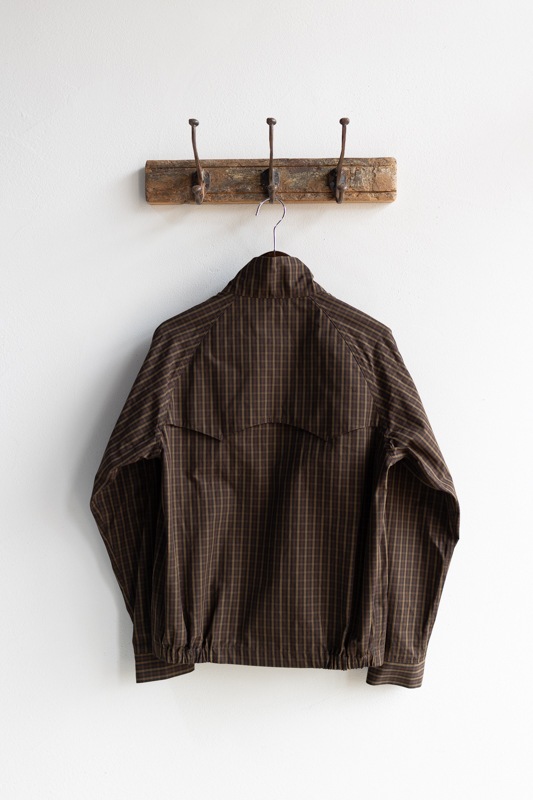 70s vintage イタリア製 スウィングトップ 裏地チェック ブラウン R&D.M.Co- (OLDMAN'S TAILOR) | ROBINSON'S CHECK SWING TOP Col