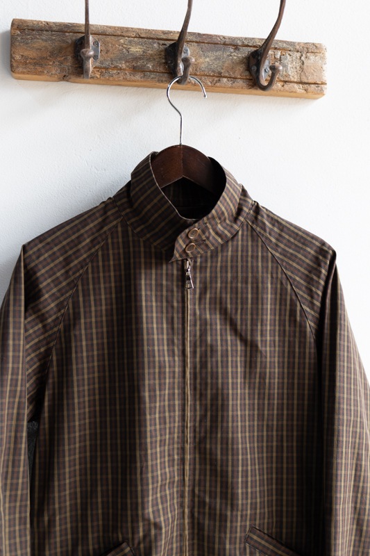 70s vintage イタリア製 スウィングトップ 裏地チェック ブラウン R&D.M.Co- (OLDMAN'S TAILOR) | ROBINSON'S CHECK SWING TOP Col