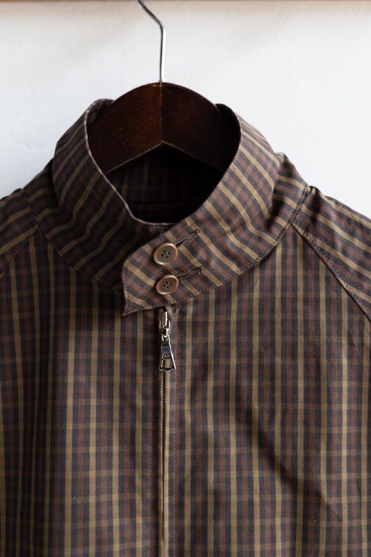 70s vintage イタリア製 スウィングトップ 裏地チェック ブラウン R&D.M.Co- (OLDMAN'S TAILOR) | ROBINSON'S CHECK SWING TOP Col