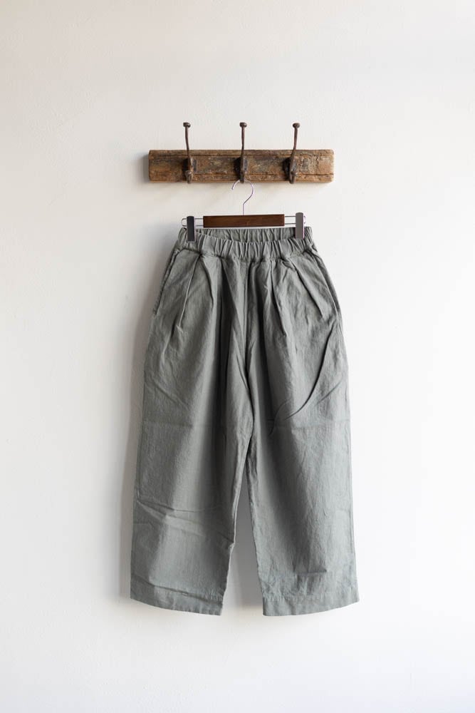 ARTE POVERA アルテポーヴェラ | コットンリネン染め 2タックイージー