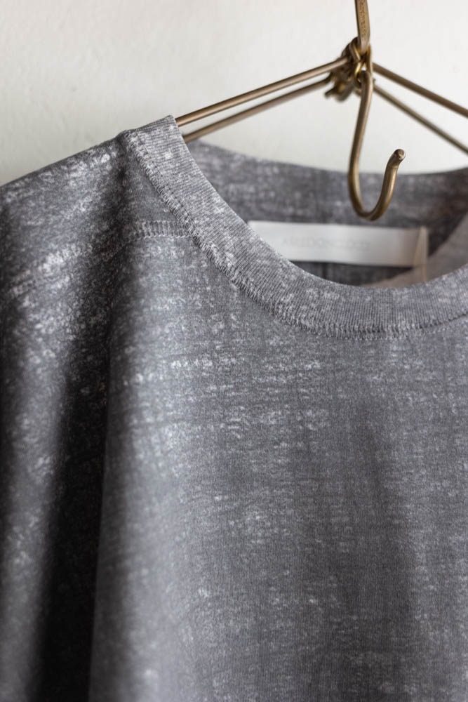 ASEEDONCLOUD | shokuonshitsu T-shirt (charcoal) size S | Tシャツ トップス アシードンクラウド ASEEDONCLOUD アシードンクラウド | shokuonshitsu T-shirt Col