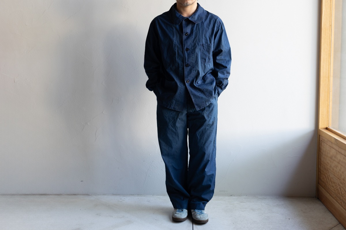 OUTIL ウティ | PANTALON MAGLIOC Col : BLACK INDIGO 公式通販