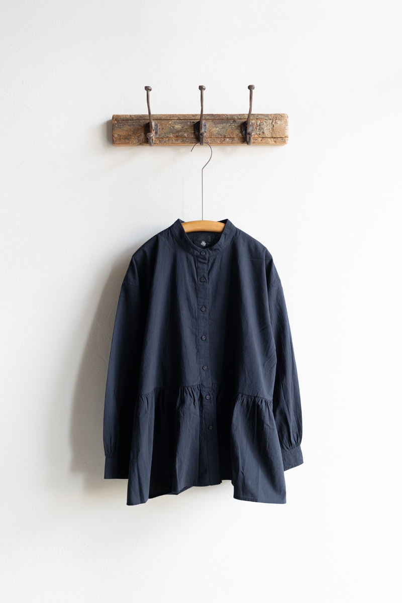 メゾンドソイル　maison de soil ブラウス maison de soil メゾンドソイル | HANDWOVEN HEAVY COTTON PLAIN WITH