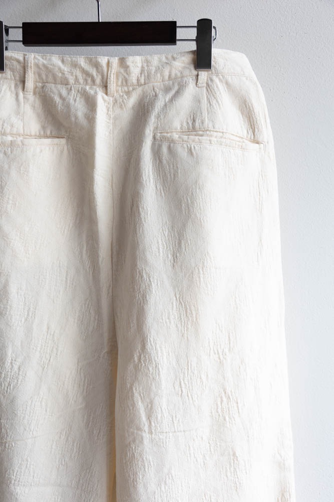 【希少】outil ウティ pantalon cuers アシンメトリー 製品染 OUTIL PANTALON CUERS ウティ アシンメトリーパンツ (OU-P024)