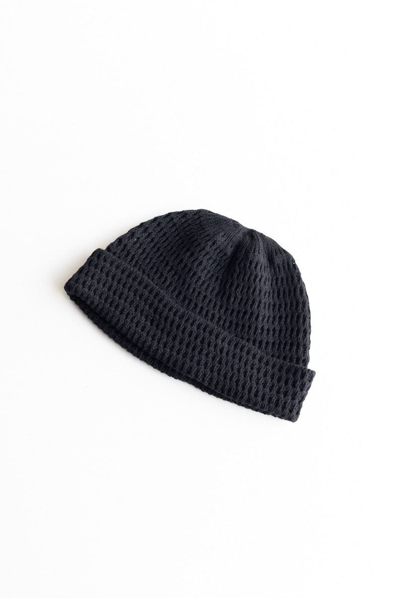 ROTOTO ロトト | RECYCLED COTTON OPEN KNIT BEANIE 公式通販 - t.m.p.