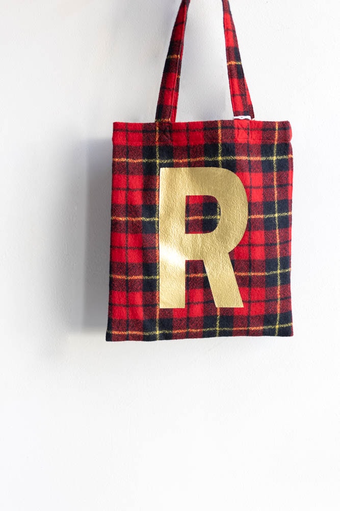 R&D.M.Co- (OLDMAN'S TAILOR) | WOOL TARTAN CHECK TOTE BAG 公式通販