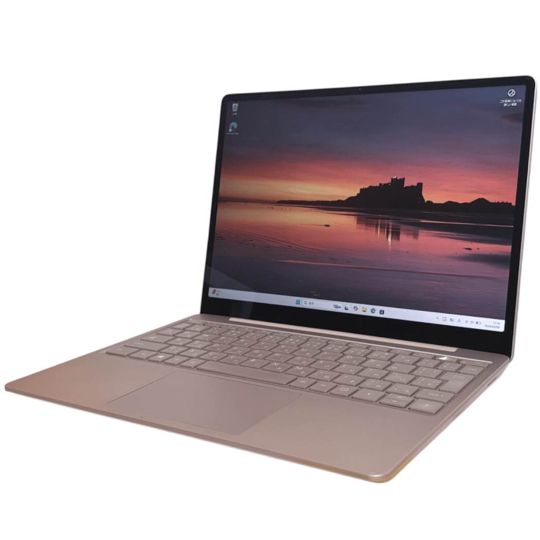 Corei5-11世代/メモリ8GB/SSD256GB/Microsoft【Surface laptop Go】/中古 モバイルPC 2026.2.5