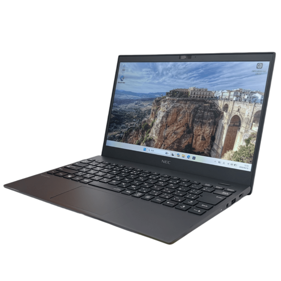 【訳あり】☆13.3nch中古モバイルパソコン☆Corei7-10世代/メモリ16GB/SSD256GB/NEC【VKT18G-9】/[在庫No.10809]【狛江店】2026.6.11