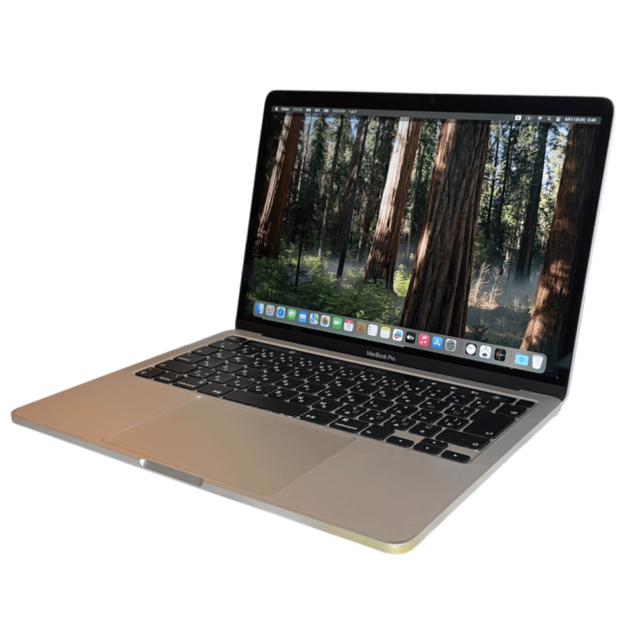 ☆13inch中古モバイルパソコン☆Corei5-8世代/メモリ8GB/SSD512GB/Apple【MacBook Pro】[在庫No.9166]【狛江店】2026.6.12