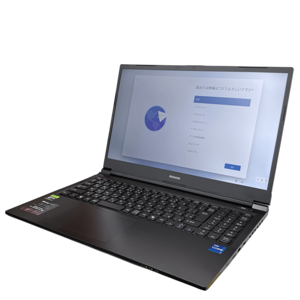 ☆15.6inch中古ノートパソコン☆Corei7-13世代/メモリ16GB/SSD500GB/mouse【K5-17G50BK-A】/[在庫No.12197他]【狛江店】2026.06.24