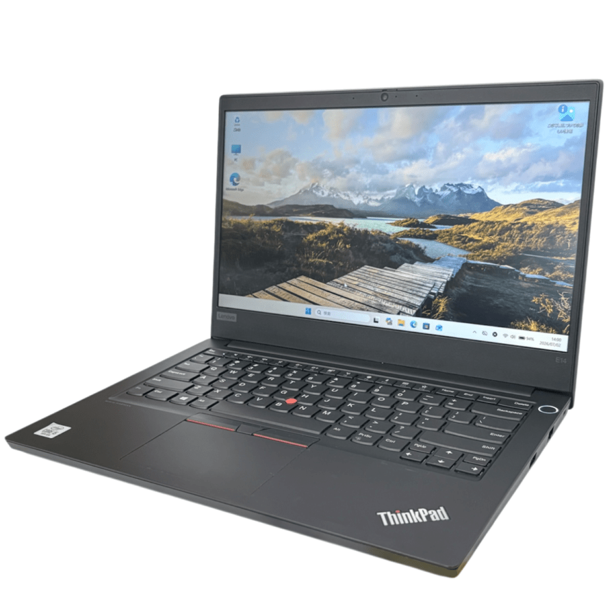 ☆13.3nch中古モバイルパソコン☆Corei5-10世代/メモリ8GB/SSD256GB/Lenovo【Thinkpad E14】/[在庫No.12132他]【狛江店】2026.7.2