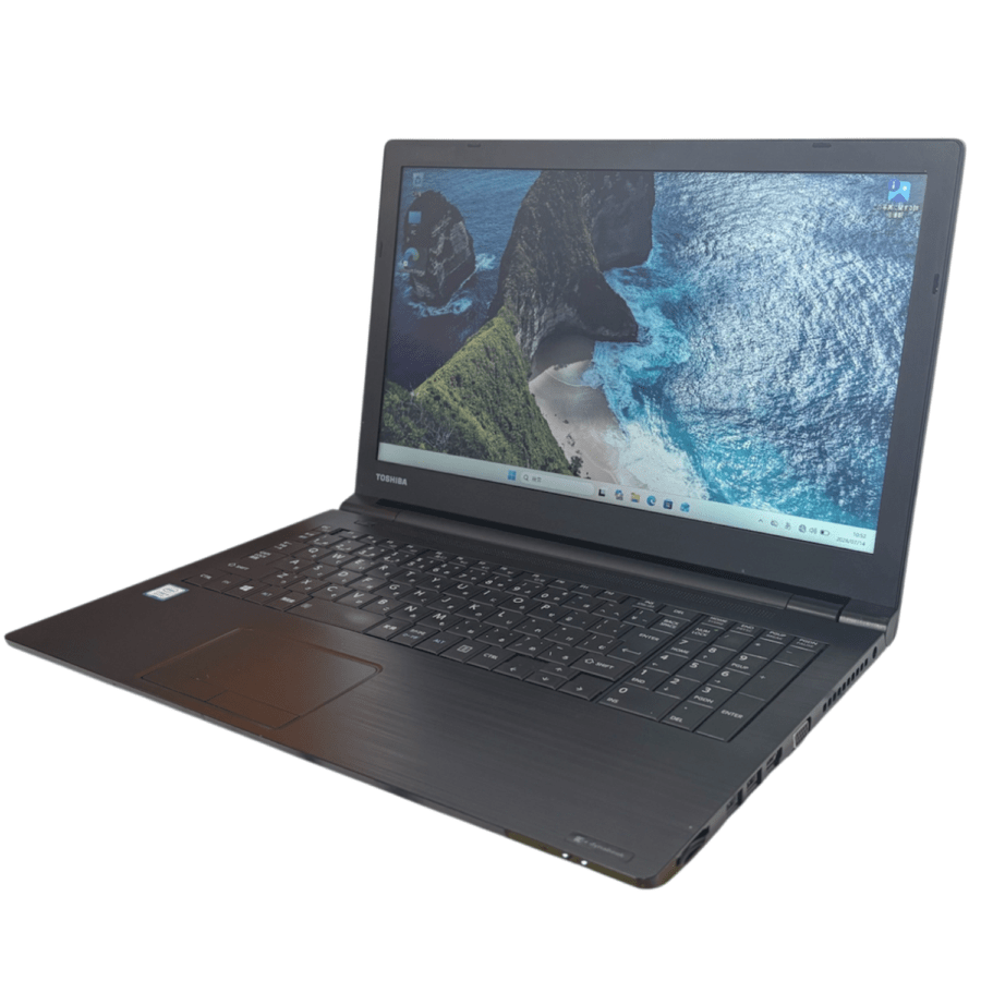 ☆15.6inch中古ノートパソコン☆Corei5-8世代/メモリ8GB/SSD256GB/TOSHIBA【dynabook B65/M】/[在庫No.11781,11241]【狛江店】2026.7.14