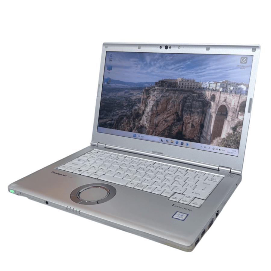 【訳あり】☆14inch中古モバイルパソコン☆Corei5-8世代/メモリ8GB/SSD256GB/Panasonic【Let's Note CF-LV8】/[在庫No.8941]【狛江店】2026.7.14