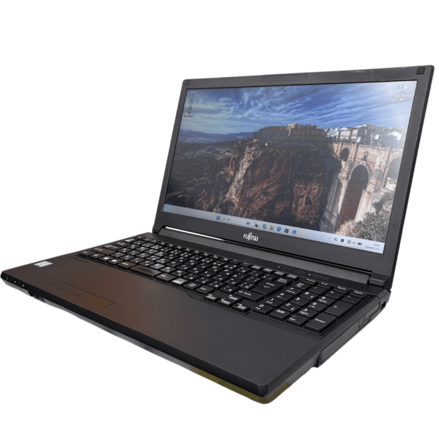 ☆15.6inch中古ノートパソコン☆Corei5-8世代/メモリ16GB/SSD256GB/FUJITSU【LIFEBOOK A579/A】/[在庫No.11824]【狛江店】2026.7.14
