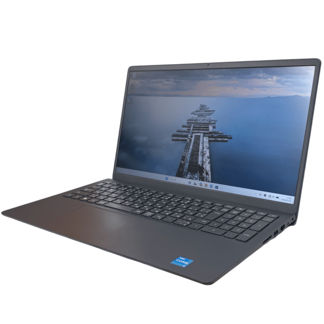 ☆15.6inch中古ノートパソコン☆Corei3-11世代/メモリ16GB/SSD256GB/DELL【Vostro 15 3510】/[在庫No.11663]【狛江店】2026.7.16