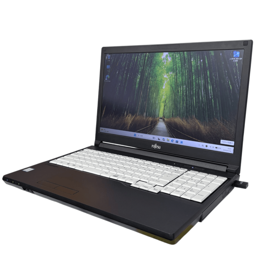 【訳あり】☆15.6inch中古ノートパソコン☆Corei3-8世代/メモリ16GB/SSD256GB/FUJITSU【LIFEBOOK A579/A】/[在庫No.12239]【狛江店】2026.7.16