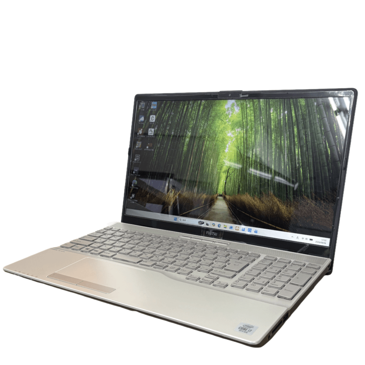 【未使用】☆15.6inch未使用品ノートパソコン ☆Corei7-10世代/メモリ8GB/SSD256GB/Fujitsu 【LIFEBOOK AH56/E2】/[在庫No.12542]【狛江店】26.08.7