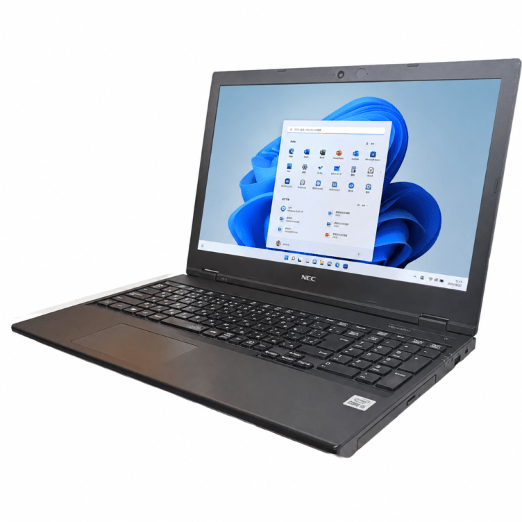 ☆15.6inch中古ノートパソコン☆Corei5-10世代/メモリ8GB/SSD256GB/NEC【VersaPro】/[在庫No.12453他]【博多店】2026.8.28