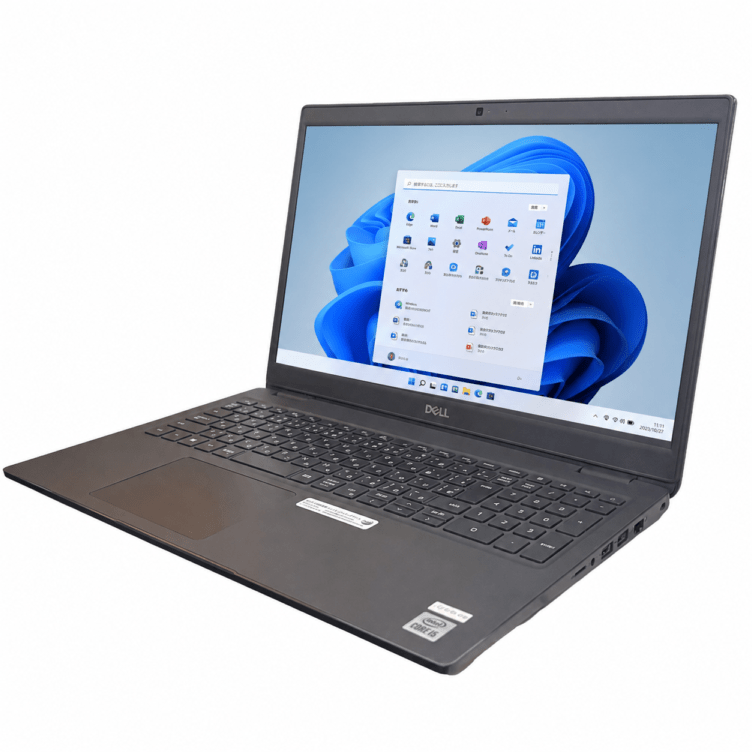 ☆15.6inch中古ノートパソコン☆Corei5-10世代/メモリ8GB/SSD256GB/DELL【latitude3510】/Bランク/[在庫No.12467他]【博多店】2026.8.28