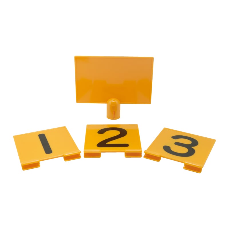 t581　初版　魔導サイエンティスト　303-019のみ　93枚　ゲートボール CT-005 表示板プレートップ 4点セット （ゲートボール