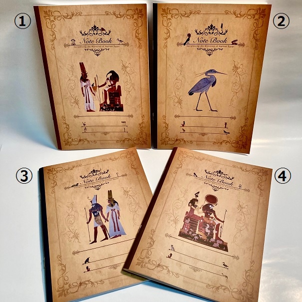 エジプト壁画 A5ノート | 紙類 | 東京国立博物館ミュージアムショップ