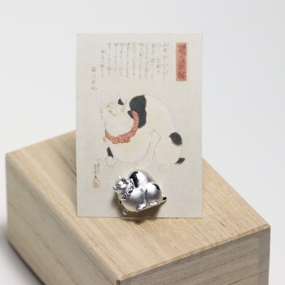 ピンブローチ 鼠よけの猫 | アクセサリー | 東京国立博物館