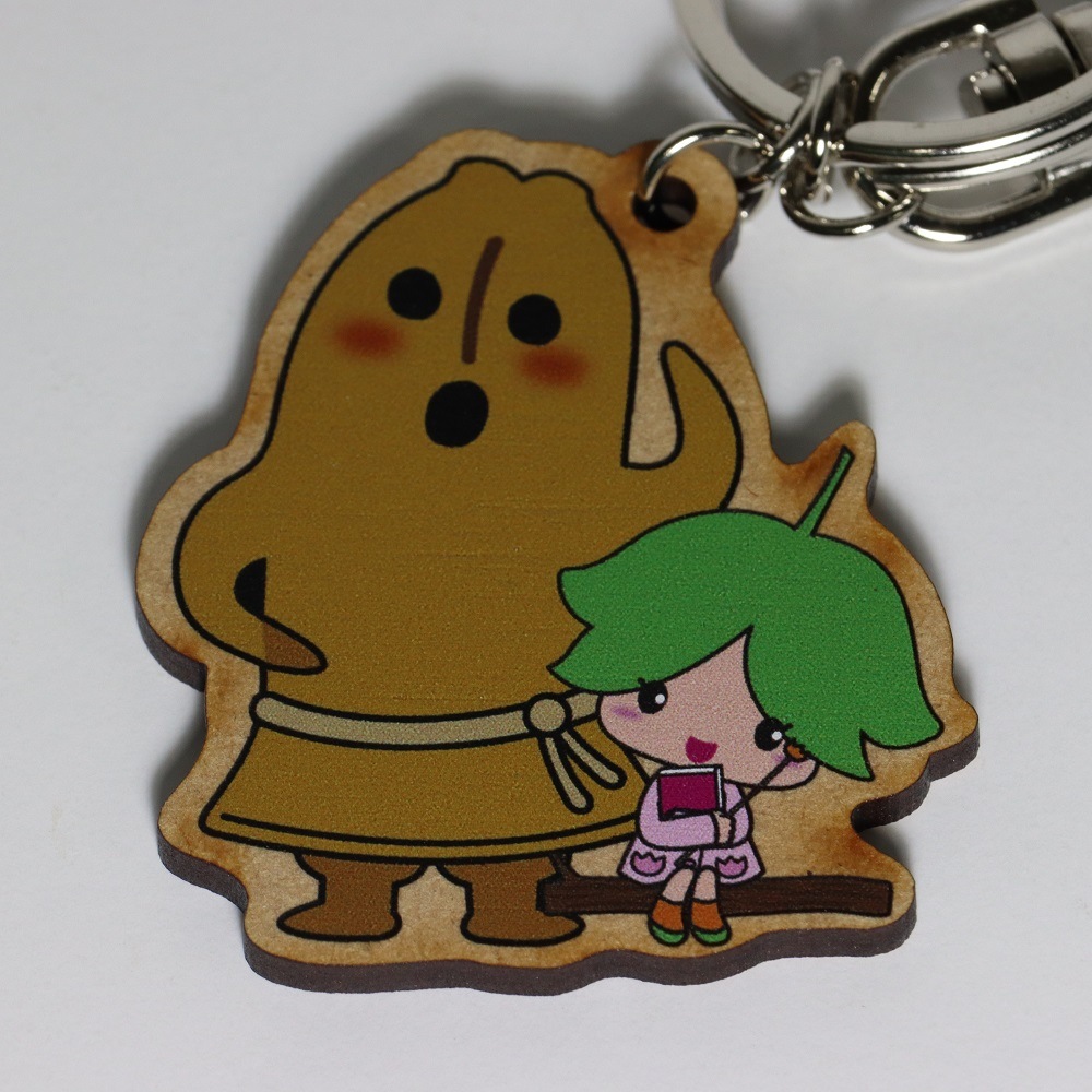 トーハクくん&ユリノキちゃん 木札キーホルダー | バラエティ