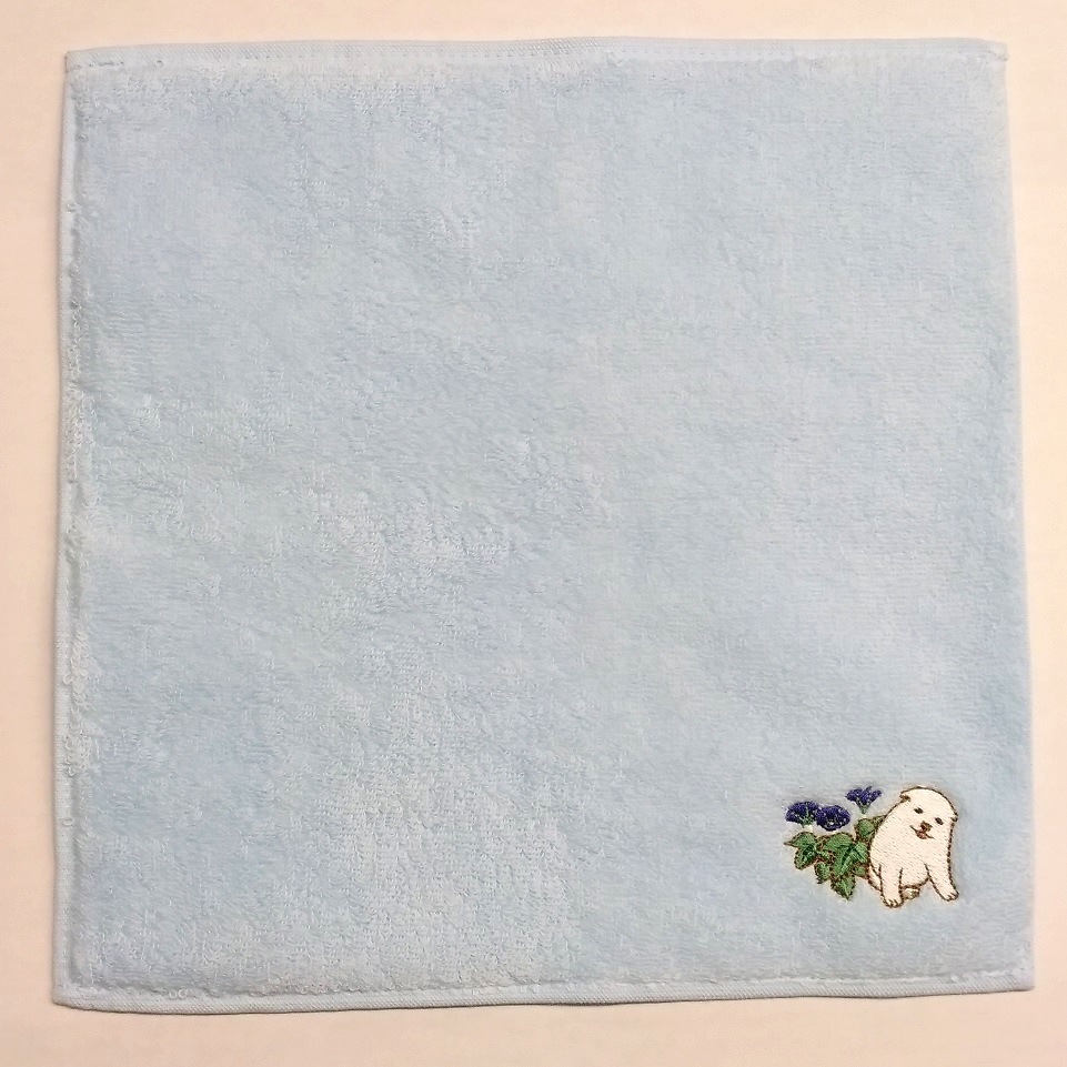 オリジナルタオルハンカチ 朝顔狗子図 | ハンカチ | 東京国立博物館