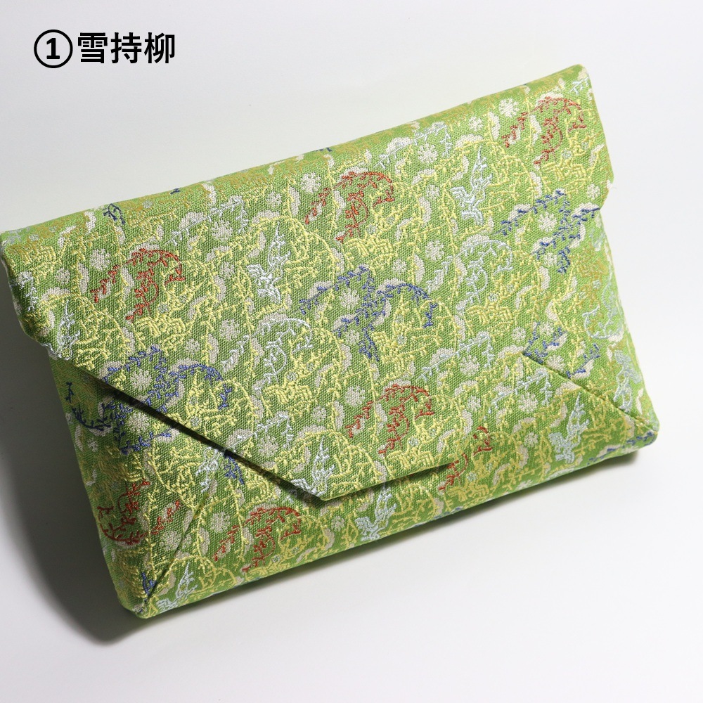 真作/皷芳石/短歌/紅梅/横物/桐共箱付/布袋屋掛軸HJ-539 数寄屋袋 萌黄地雪持柳桐菊藤梅片身替文 | 小物 | 東京国立博物館