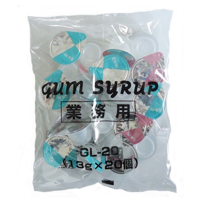 守山乳業 ガムシロップ20 (13g×20個)×20個入×(2ケース)｜ 送料無料