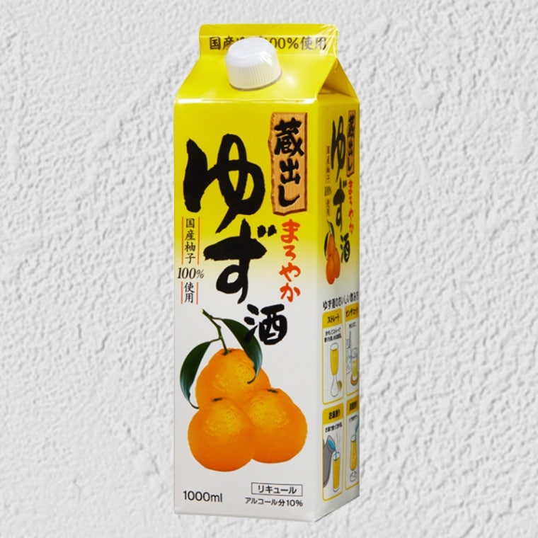 蔵出しまろやかゆず酒 | リキュール/焼酎/消毒液 | 東亜酒造 とうあの蔵