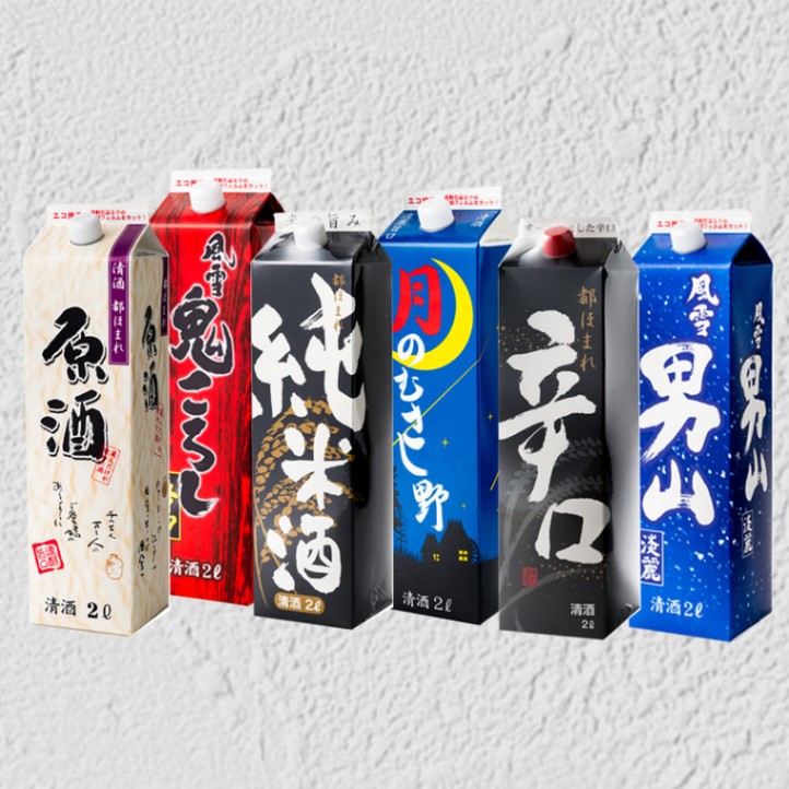 日本酒 2000mlパック9本+900ml2本 日本酒 2000mlパック9本+900ml2本 上撰パック 900ml 賀茂鶴 直営