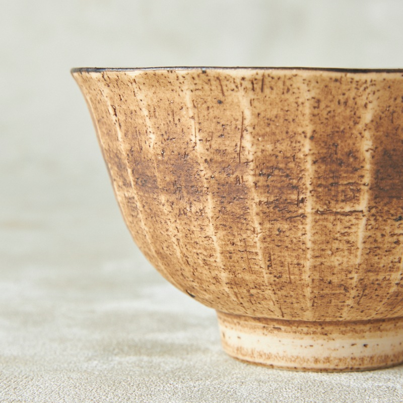 砥部焼 陶房Kibi】錆墨 茶碗 | タイプ別,碗,飯碗 | 砥部焼通販【とべ