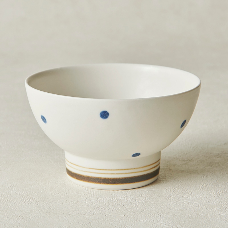 砥部焼 すこし屋】茶碗大 水玉 | タイプ別,碗,飯碗 | 砥部焼通販【とべ