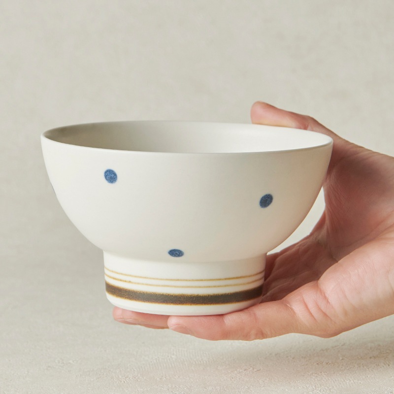 砥部焼 すこし屋】茶碗大 水玉 | タイプ別,碗,飯碗 | 砥部焼通販【とべ
