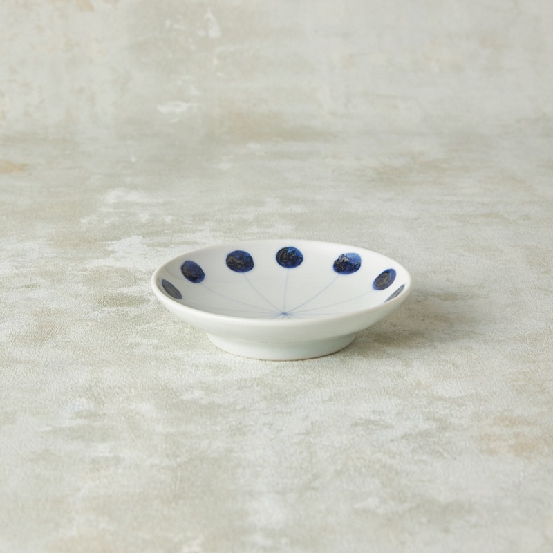 砥部焼 五松園窯】4寸皿 丸線 | タイプ別,皿・プレート,小皿(10～15cm